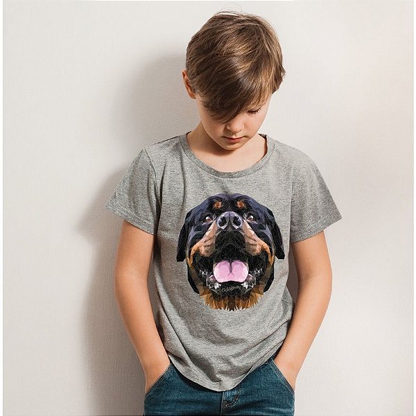 Camiseta Infantil Rottweiler
