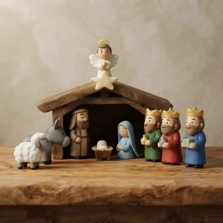Mini Presépio De Natal