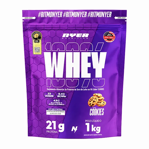 100% Whey Nyer Nutrition 1kg