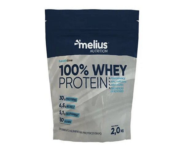 100% Whey Protein 2kg Health Time - Melius Nutrition