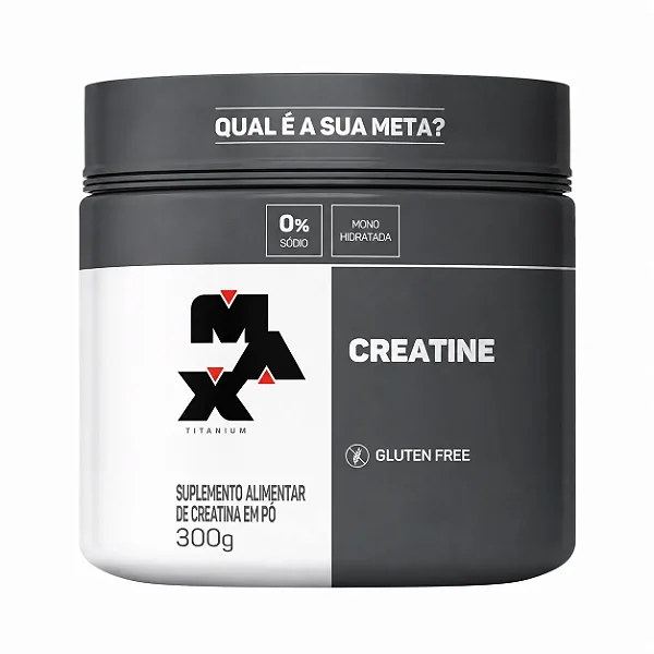 Creatina Monohidratada 300g - Max Titanium