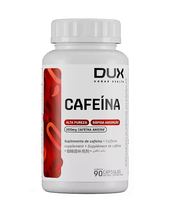 Cafeína (90 Cápsulas) - Dux Human Health