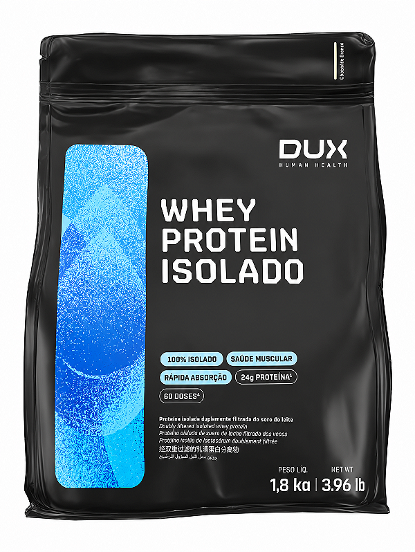 Whey Protein Isolado (1,8kg) - DUX Human Health