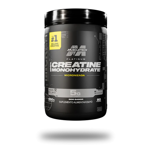 Creatina Platinum 100% Muscletech 400g