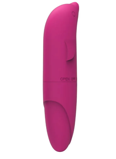 Vibrador Ponto G em Formato de Golfinho em ABS