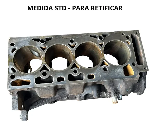 Bloco Motor Zetec Rocan 1.6 Gasolina 98cv Para Retificar