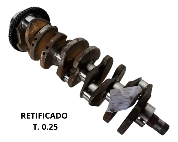 Eixo Virabrequim Marea 2.4 5cc Retificado T. 0.25