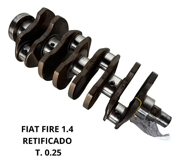 Eixo Virabrequim Fire 1.4 Retificado T. 0.25
