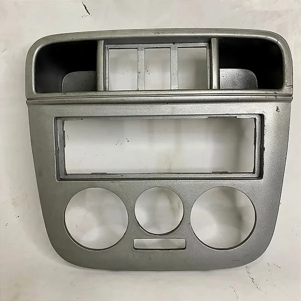Moldura Central Painel Gol G4 Prata Original 5w0858061 Prateado