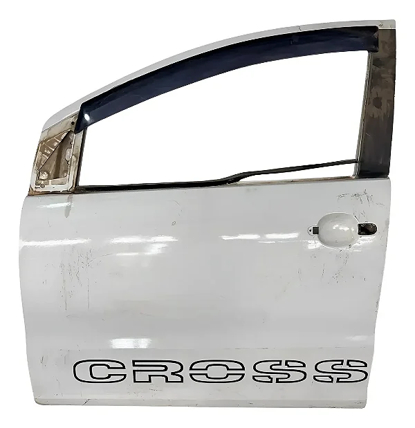 Porta Dianteira Esquerda Fox 2003/2009 4 Portas Dianteira Motorista Branco