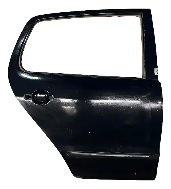 Porta Traseira Direita Volkswagen Fox 2003/2009 Traseira Passageiro Preto