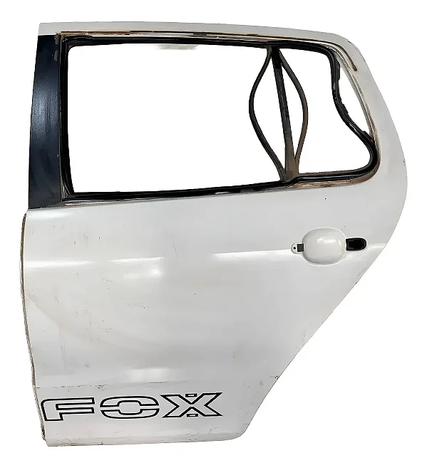 Porta Traseira Esquerda Volkswagen Fox 2003/2009 Traseira Motorista Branco