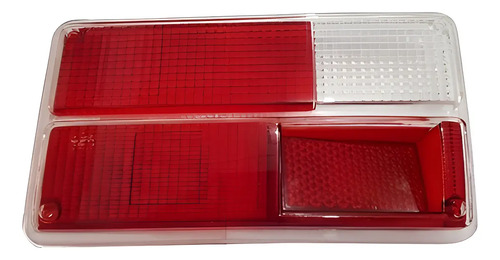 Lente Traseira Esquerda Variant 74/77 Vermelha Moderna Vermelho