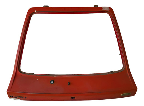 Tampa Traseira Porta-malas Ford Escort 1987 A 1995 Vermelho