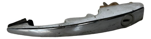 Maçaneta Externa Porta Esquerda Fusca 79 Original Prateado Dianteira