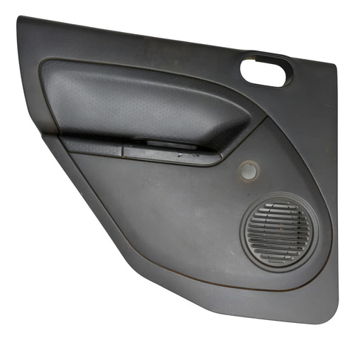 Forro De Porta Traseiro Esquerdo Ford Fiesta 2006 2s65a27407 Preto