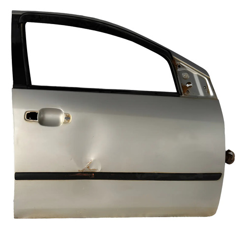 Porta Dianteira Direita Ford Fiesta 2003/2012 Detalhes Dianteira Passageiro Prateado