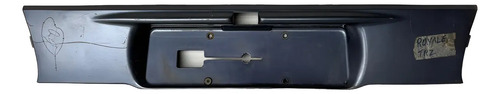 Suporte Da Placa Moldura Traseira Royale 4 Portas 1995/1996 Azul
