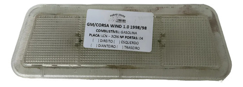 Luz De Teto Cortesia Gm Corsa Wind 1998
