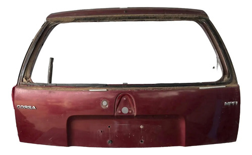 Tampa Traseira (porta Malas) Corsa Hatch 1998/2008 Vermelho