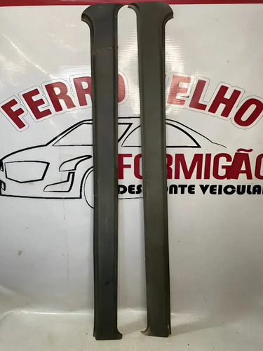 Ombreira Acabamento De Porta Voyage Gol Quadrado 87/95 Cinza Cinza-escuro