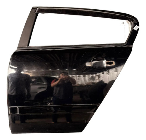 Porta Traseira Esquerda Vectra Gtx 2006/2011 Traseira Esquerdo Preto