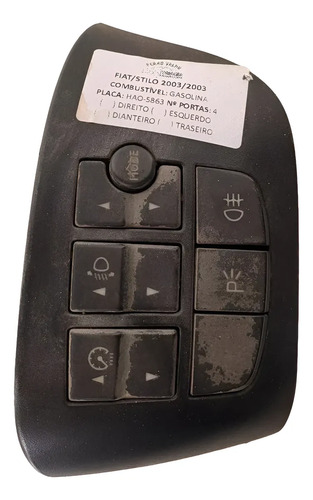 Comando Botão Farol Milha Fiat Stilo Original