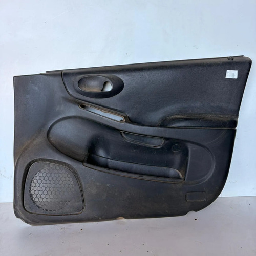 Forro Porta Dianteiro Direito Couro Stilo 2003/2007 Preto