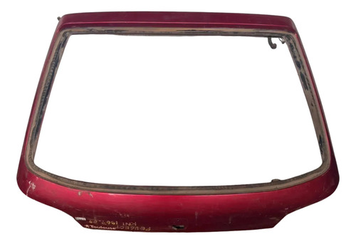 Tampa Traseira Porta-malas Peugeot 306 98/2000 Vermelho