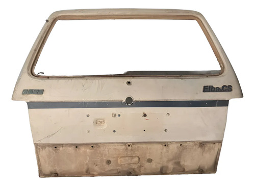 Tampa Traseira Porta-malas Fiat Elba 86/92 Branca Branco