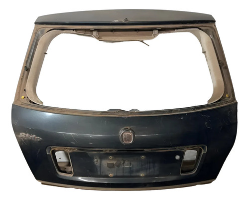 Tampa Traseira Porta Malas Fiat Stilo Sem Detalhe Cinza