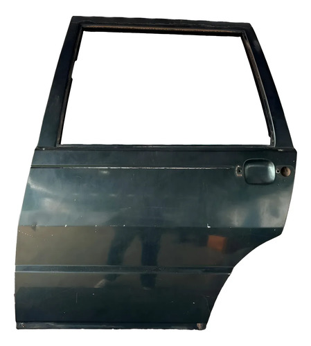 Porta Traseira Esquerda Fiat Uno 86/2002 4 Portas Traseira Motorista Verde