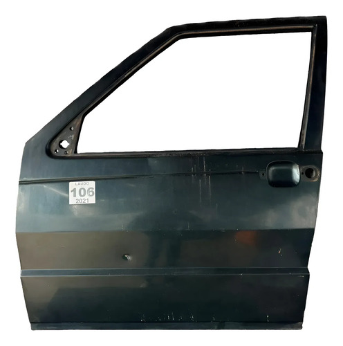 Porta Dianteira Esquerda Fiat Uno 86/2002 4 Portas Dianteira Motorista Verde