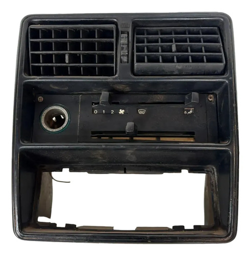 Moldura Painel Central Difusores Uno Fiorino 1991/1999 Preto