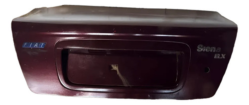 Tampa Traseira Fiat Siena Fire G2 2001/2005 Vinho Vinho