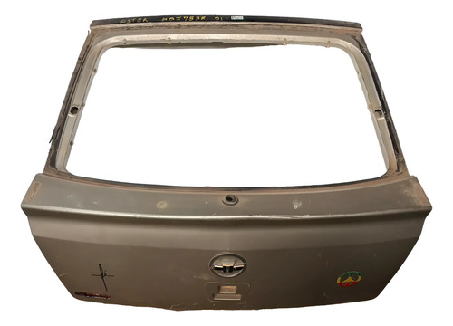 Tampa Traseira Porta Malas Astra Hatch 2003/... 4 Portas Prateado