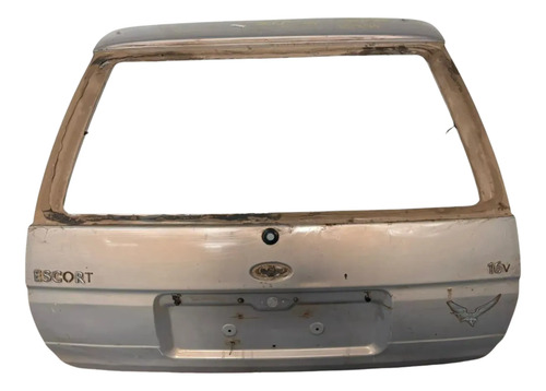 Tampa Traseira Perua Escort Zetec 97/2003 Oxidação Prateado
