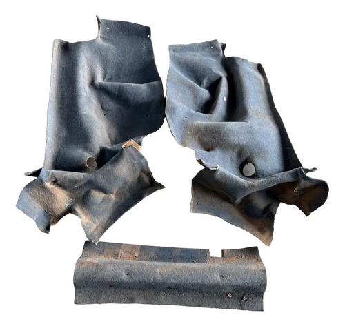 Kit Carpete Forro Porta Malas Corsa Sedan 1996/2010 Cinza-escuro