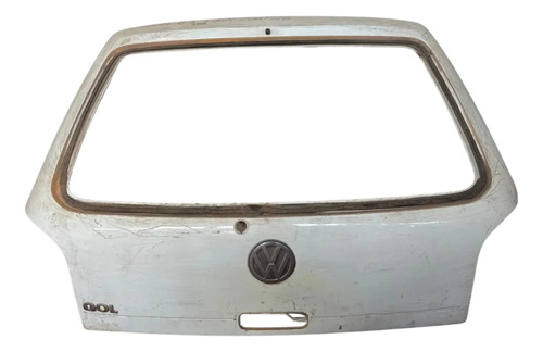 Tampa Traseira Gol G3 99/2005 Furo Limpador E Maçaneta Filé Branco