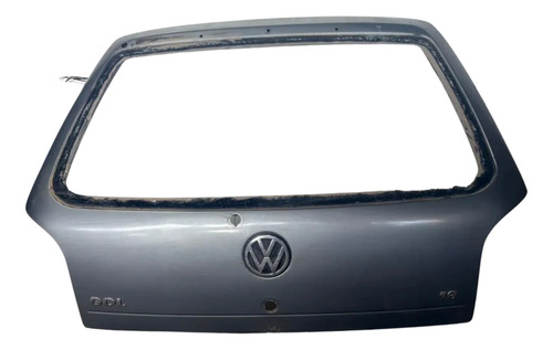 Tampa Porta Malas Gol G3 99/2005 Furos Aerofólio Sem Detalhe Cinza