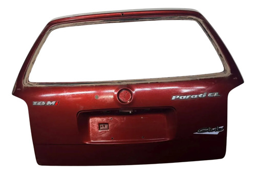 Tampa Traseira Porta Malas Parati Bola G2 97/99 Filé Vermelho