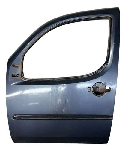 Porta Dianteira Esquerda Fiat Doblo 2002/2007 Filé Dianteira Esquerdo - Motorista Cinza