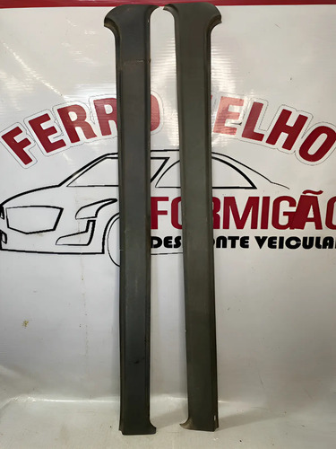 Ombreira Acabamento De Porta Voyage Gol Quadrado 87/95 Cinza Cinza-escuro
