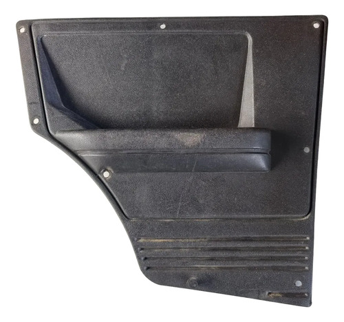 Forro Lateral Traseiro Esquerdo Uno 1984 A 2013 2 Portas Preto