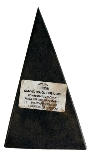 Acabamento Externo Traseiro Esquerdo Vectra 1997 A 2005 Preto
