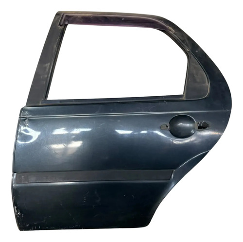 Porta Traseira Le Siena Palio Polícia G4 2008/2014 Detalhes Traseira Motorista Cinza