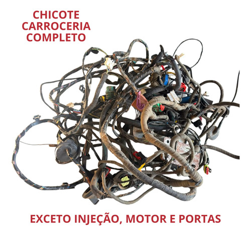 Chicote Carroceria Completo Fiat Uno 1.0 Com Ar 2021/2021