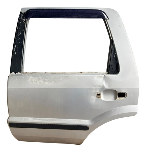 Porta Traseira Esquerda Ford Ecosport 2003/2010 Detalhe Esquerdo Motorista Cinza