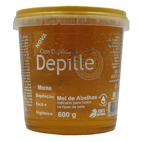 Cera Depilatória Morna Depille Mel de Abelhas