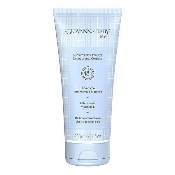 Loção Hidratante Desodorante Giovanna Baby Blue 200ml